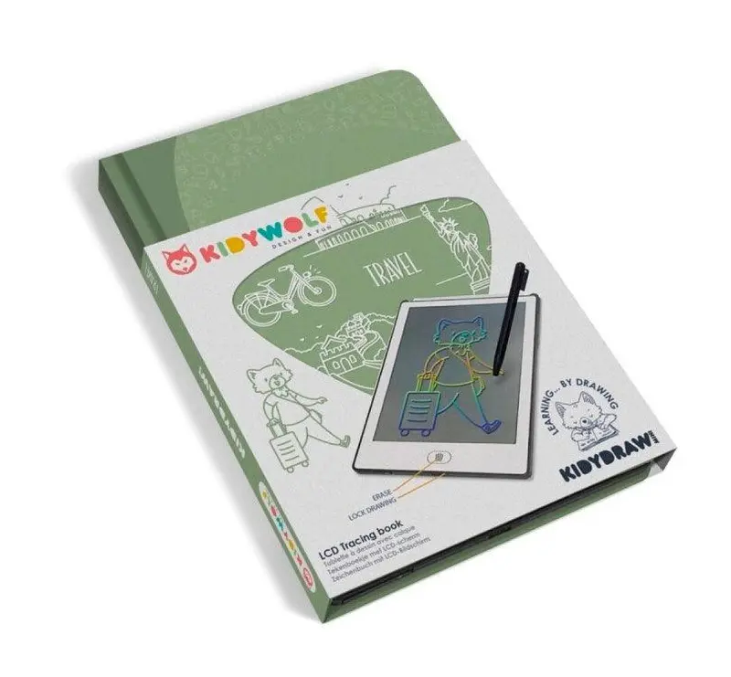 Tableta portátil de dibujo VIAJES KIDYDRAW MINI