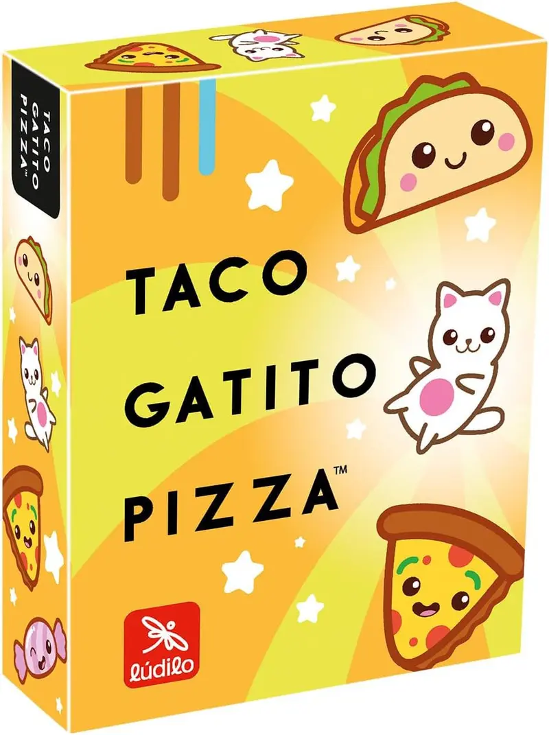 Taco Gatito Pizza – Juego de Cartas Familiar | Ludilo | +4 Años