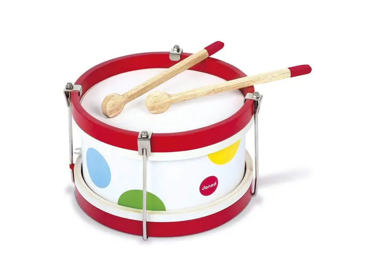 Tambor infantil de madera - janod j07608