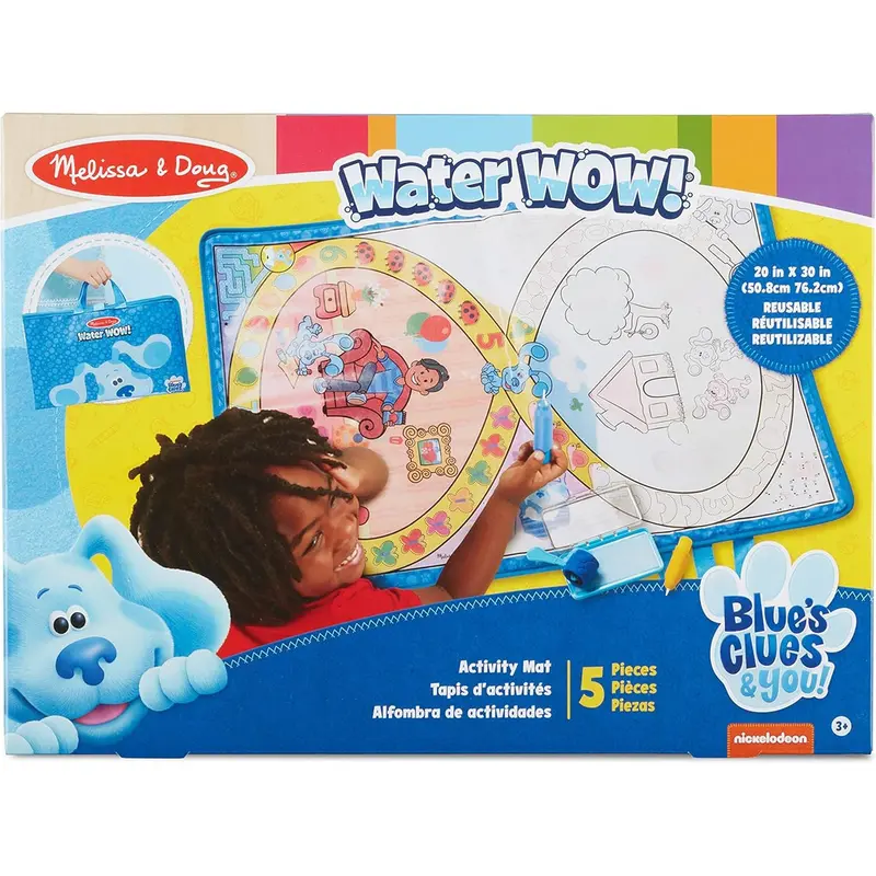 Tapete de Actividades Blue’s Clues & You – 51 x 76 cm | Alfombra de Juego Infantil