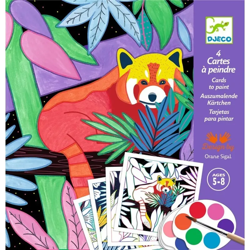 Tarjetas para pintar