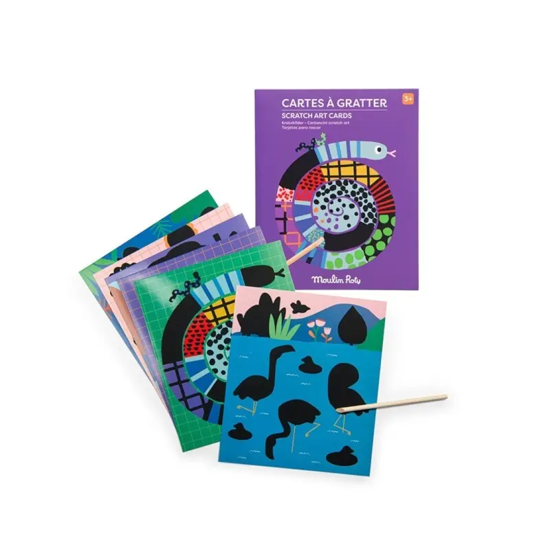 Tarjetas rasca-rasca Toupitis