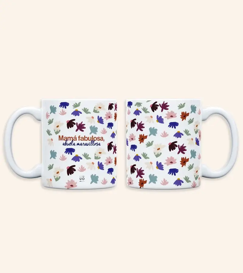 Taza "Mamá fabulosa, Abuela Maravillosa" - UO