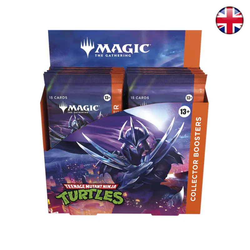 Teenage Mutant Ninja Turtles - Caja de sobres de coleccionista (Inglés)