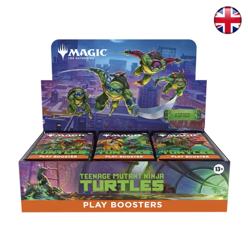 Teenage Mutant Ninja Turtles - Caja de sobres de juego (Inglés)