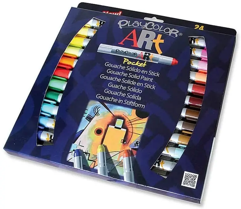 Témpera gouache 24 colores - Playcolor