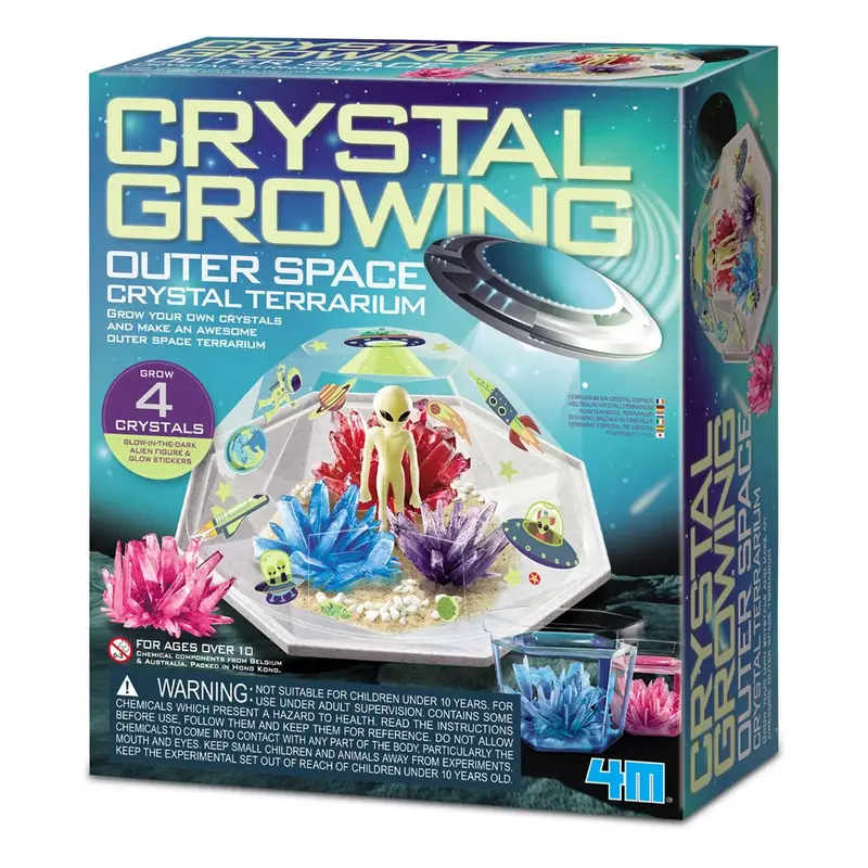 Terrario de Cristales 4M | Kit de Ciencia Espacial