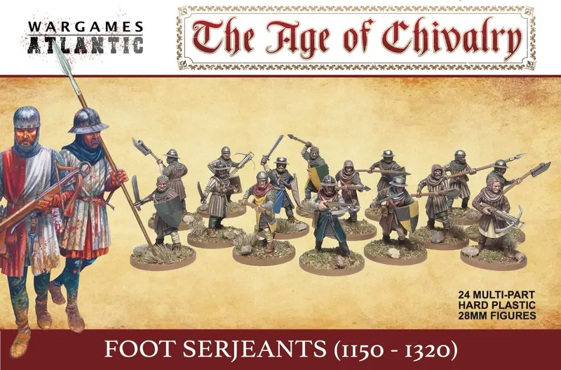 The Age of Chivalry - Foot Serjeants (1100-1320)
