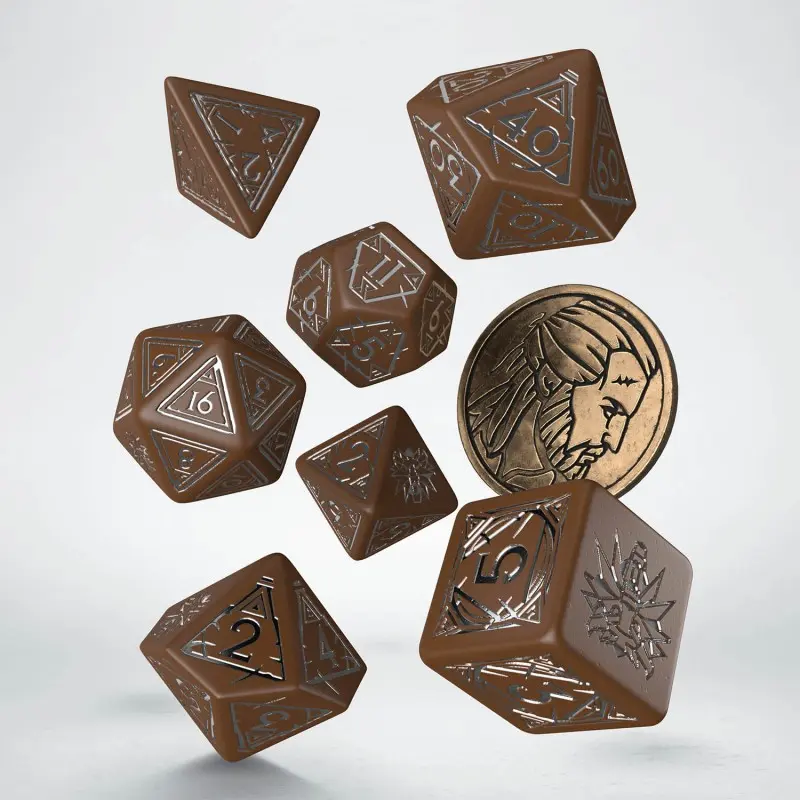 The Witcher Dice Set. Geralt - Roach's Companion