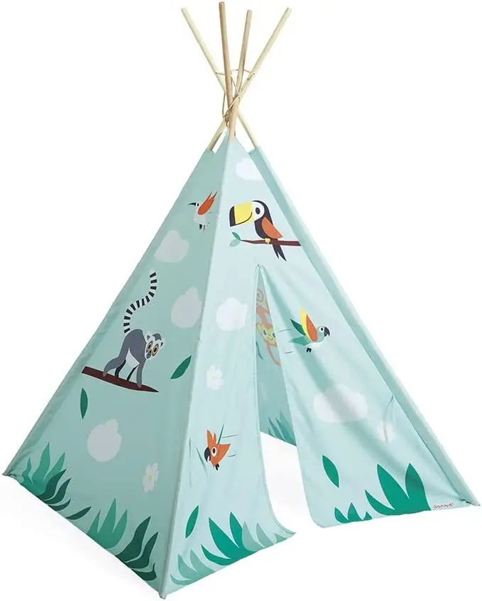 Tienda de tela india tropik tipi tropical - Janod J08263