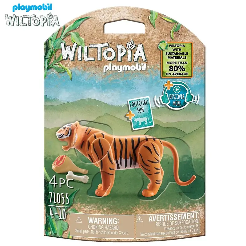 Tigre Playmobil 71055 Wiltopia