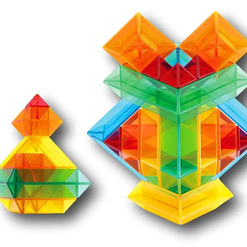 TIKALA Kebo 15 Piezas – Juego de Construcción Geométrica 2D y 3D Familiar