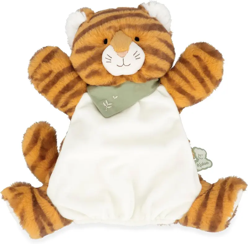Titere Marioneta de Mano Bebé Papaye el Tigre - Kaloo K224005