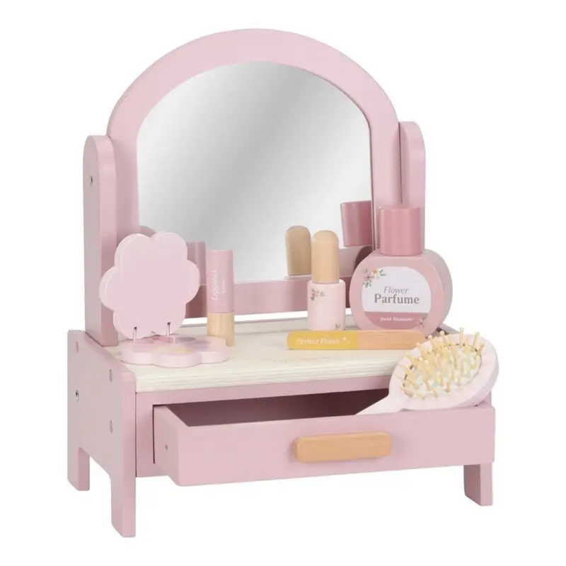 Tocador con set de maquillaje Little Dutch
