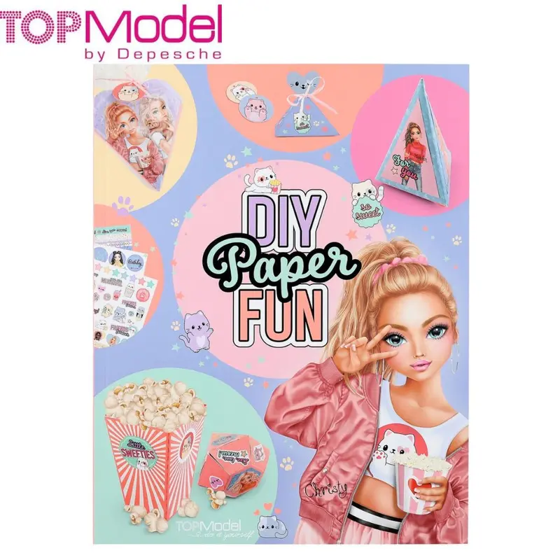 TOPModel DIY Paper Fun cuaderno manualidades cutie star