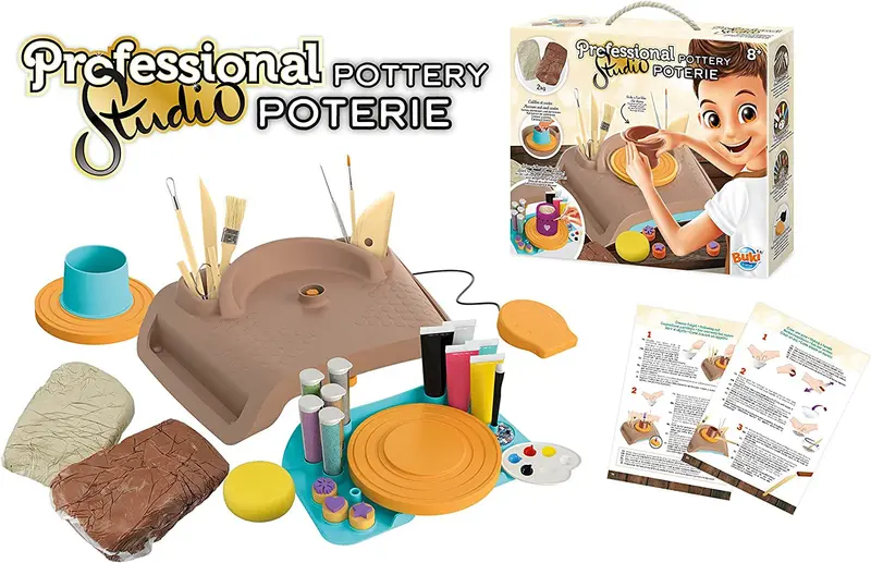 Torno de Alfarería para Niños - Buki France Professional Studio