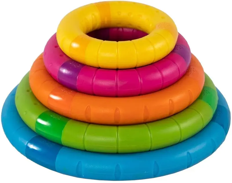 Torre apilable magnética multicolor - Fat Brain toys