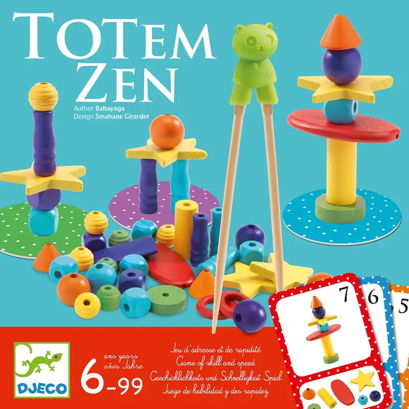Totem Zen DJ08454 Juego de Habilidad y Rapidez - Djeco 38454