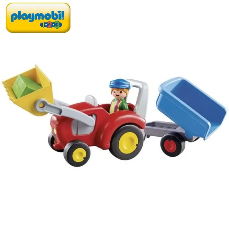 Tractor con remolque Playmobil 123 (6964)