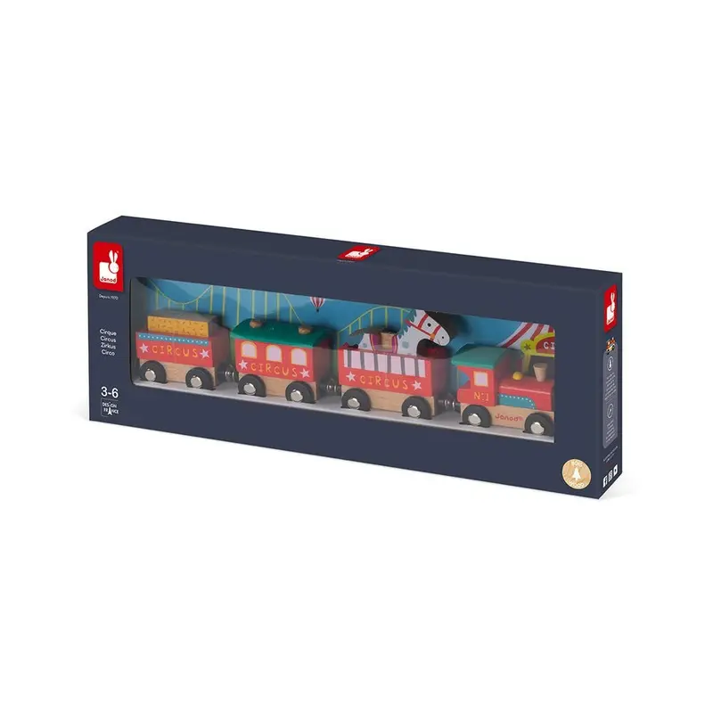 Tren magnético de madera story circo - Janod J08588