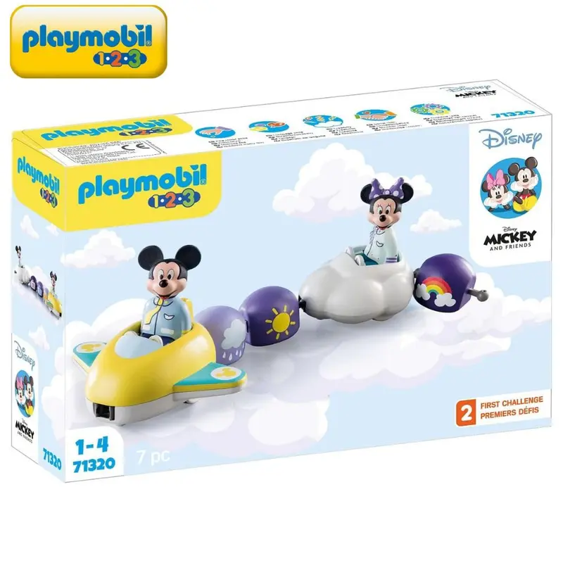 Tren nube de Mickey y Minnie Playmobil 123 (71320)