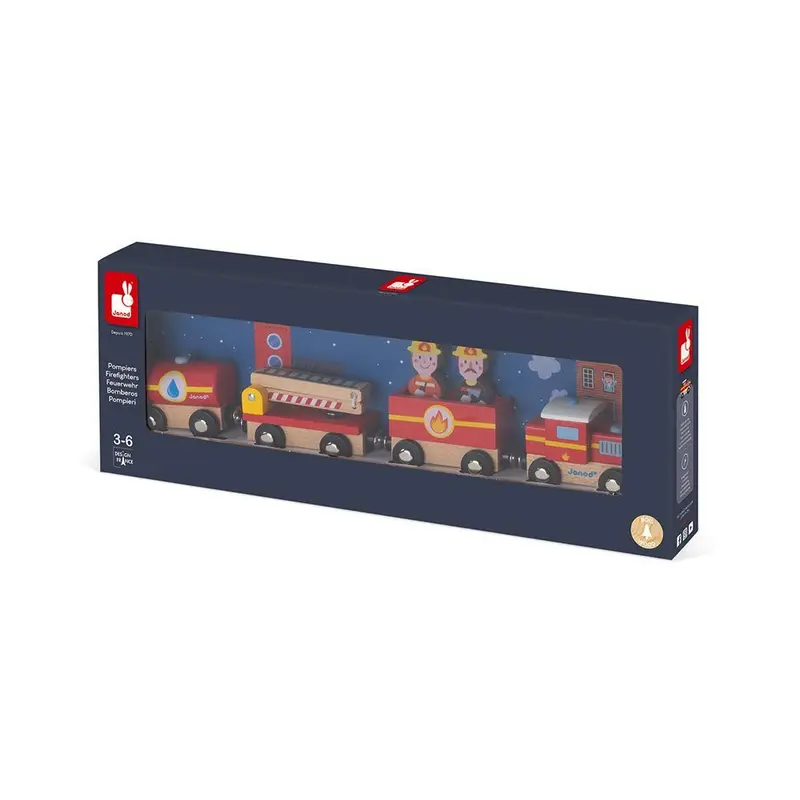 TREN STORY BOMBEROS - Janod J08590