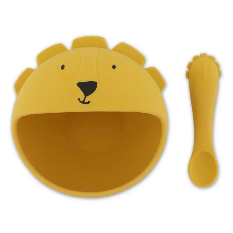 Trixie- Set Bol + Cuchara Leon First Baby Meal leon