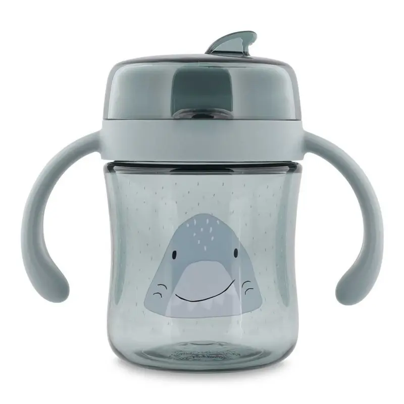 Trixie Vaso anti derrame 360 Tiburón - 360 cup with handles
