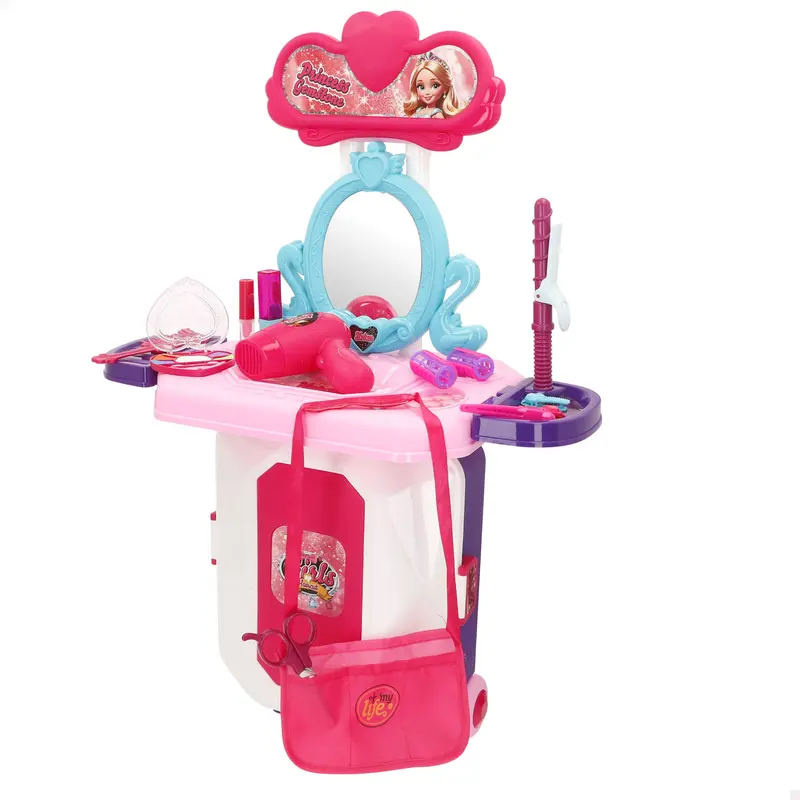 Trolley viaje tocador juguete con accesorios My Home