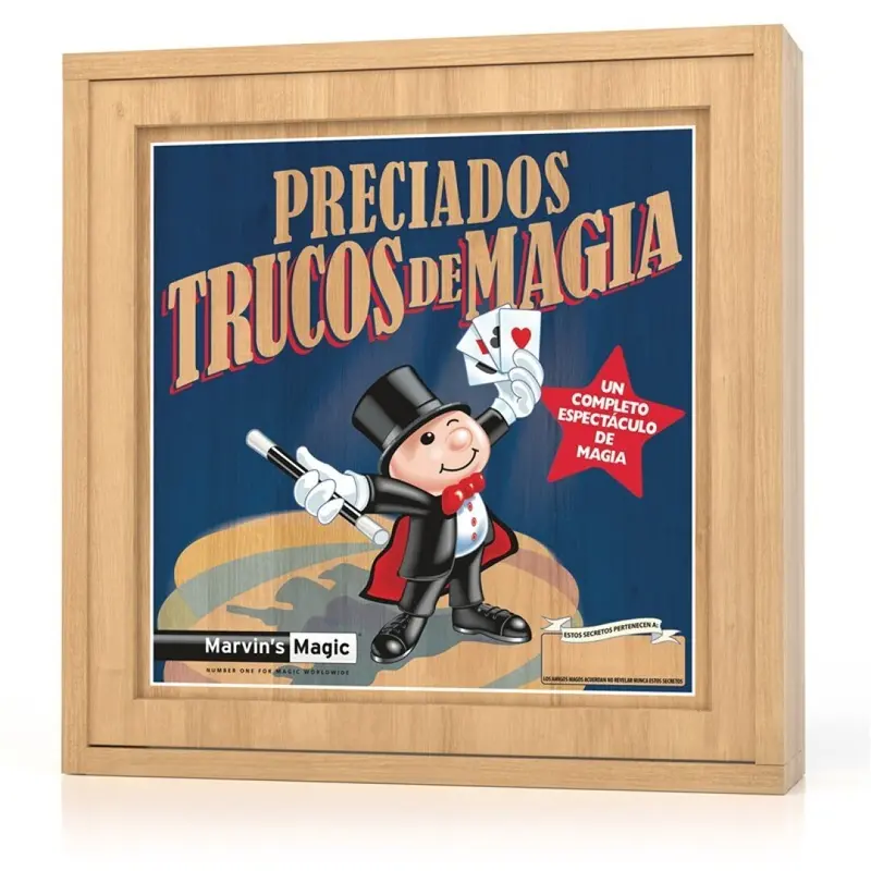 Trucos de Magia Marvin (caja madera)
