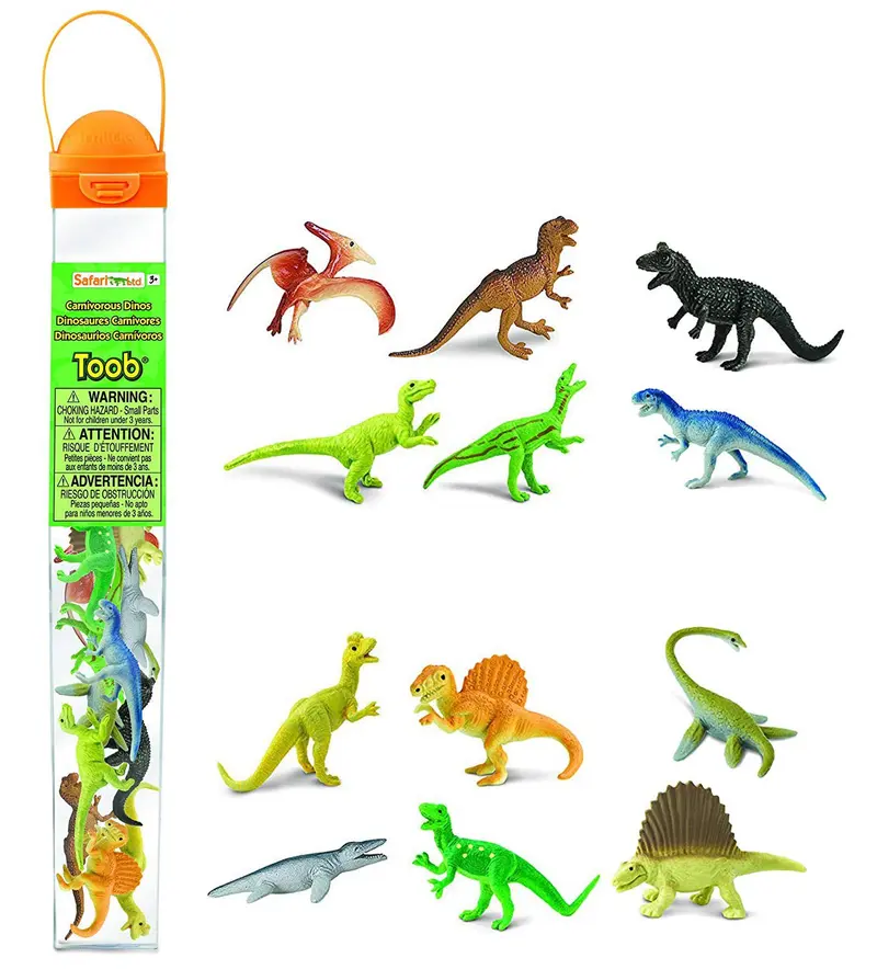 Tubo dinosaurios carnivoros - safari