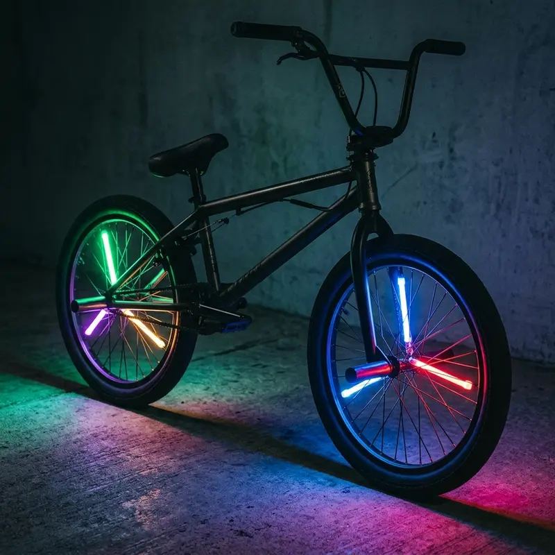 Tubos LED para radio de bicicleta