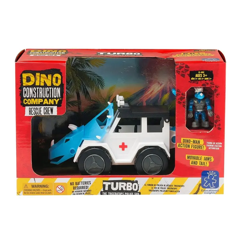 Turbo - Camión de Rescate Triceratops - Learning Resources