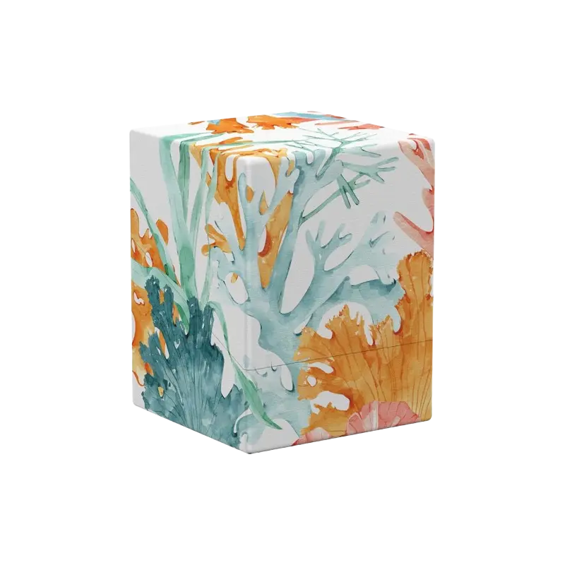 Ultimate Guard - Caja de mazo RTE Boulder 100+ Coral Places - Coralline Eden