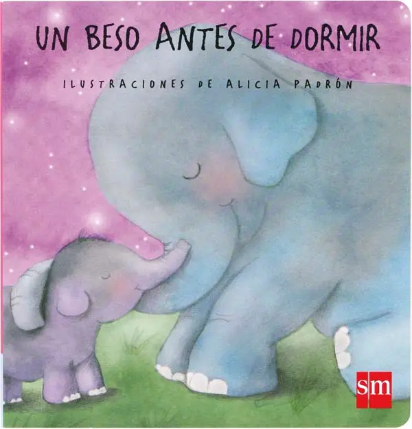Un beso antes de dormir - Libro de tela - SM