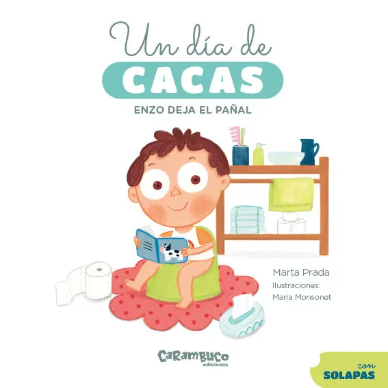 Un día de cacas - Enzo deja el Pañal.