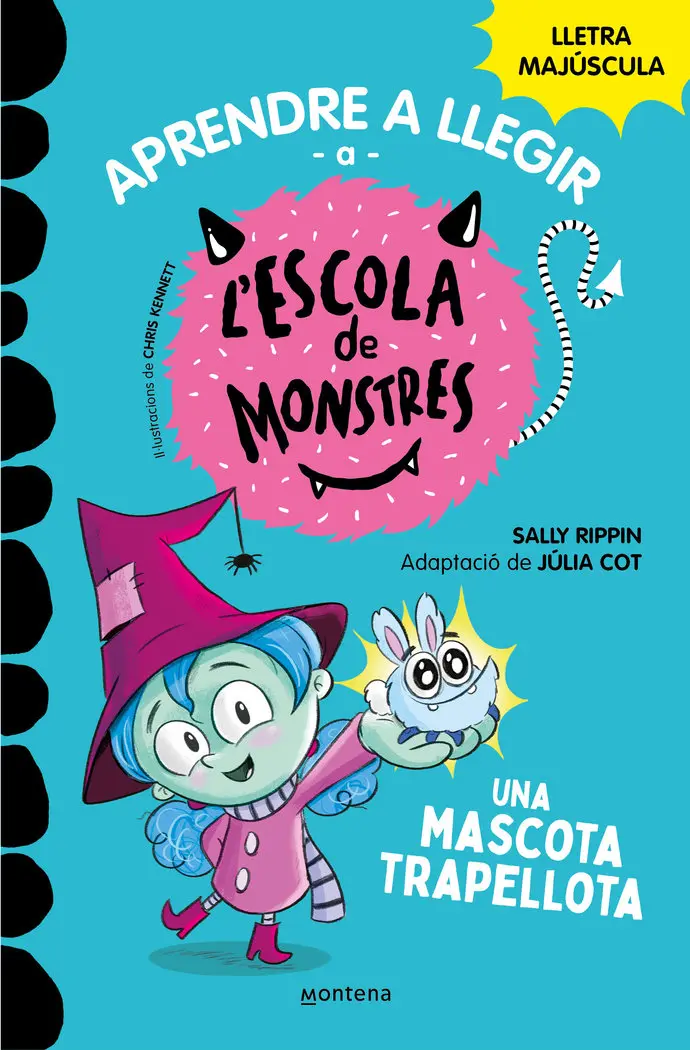 UNA MASCOTA TRAPELLOTA APRENDRE A LLEGIR A L'ESCOLA DE MONSTRES