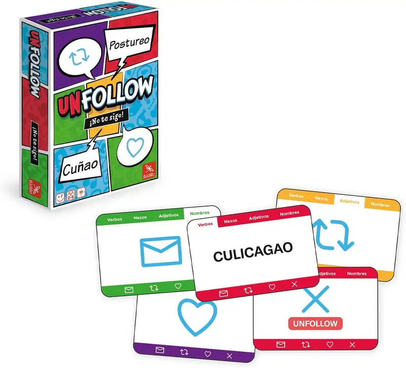 Unfollow Ludilo LU89018 | Juego de Cartas y Estrategia +8 Años