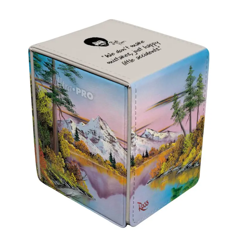 UP Alcove Flip Deck Box - Bob Ross Mighty Mountain Lake