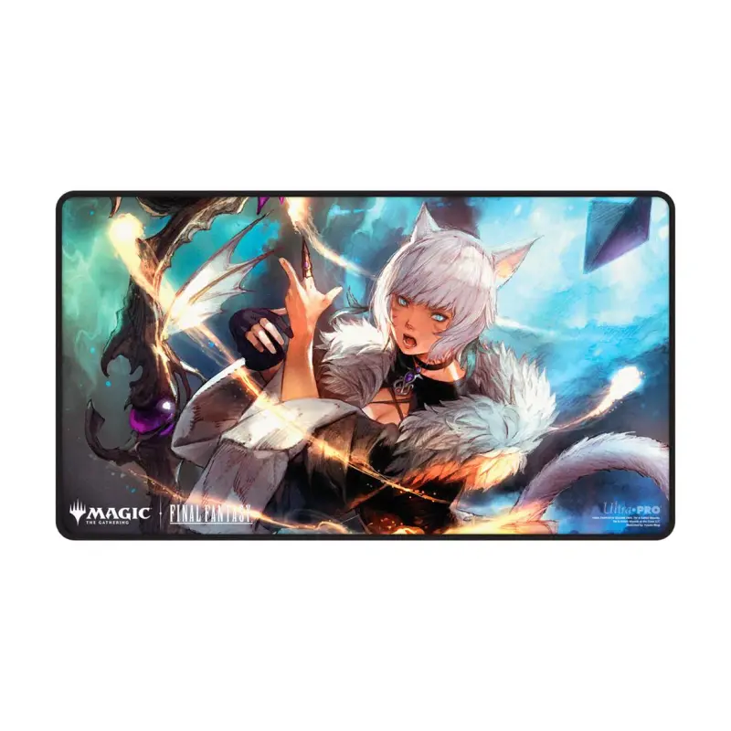 UP Black Stitched Playmat - Magic
