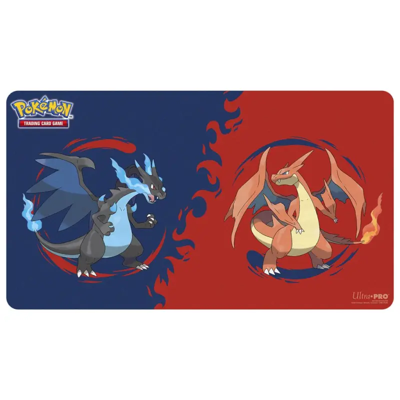 UP Playmat - Pokémon - Mega Charizard X and Mega Charizard Y
