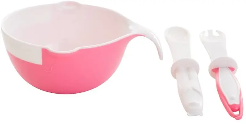 Vajilla Bebé Diseño Ballena Rosa – Whale Meal Set | Baby to Love