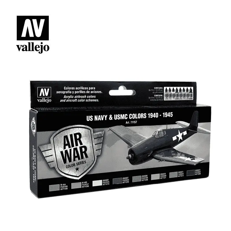 Vallejo Colores WWII US Aircraft Caja