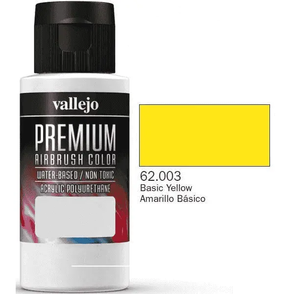 Vallejo Premium Color Aerografo Amarillo