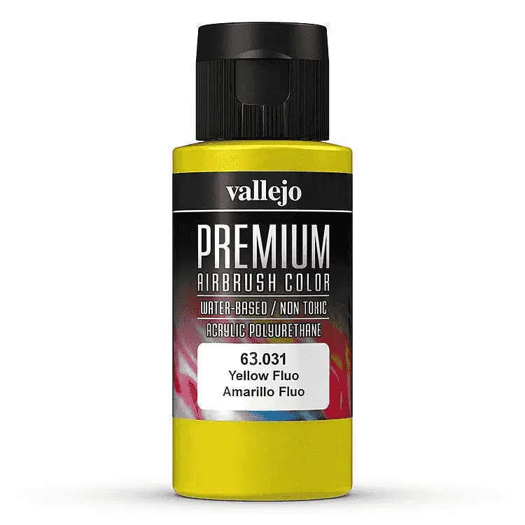 Vallejo Premium Color Amarillo Fluor
