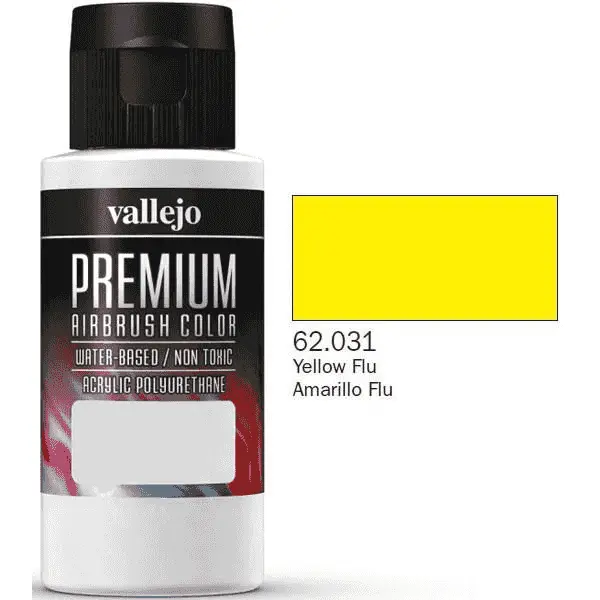 Vallejo Premium Color Amarillo Fluor