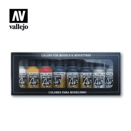 Vallejo Set de Colores Basicos en Caja.