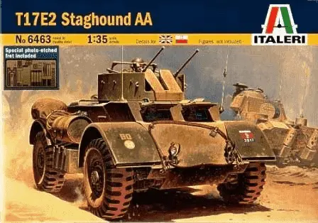 VEHICULO BLINDADO STAGHOUND AA ESC.