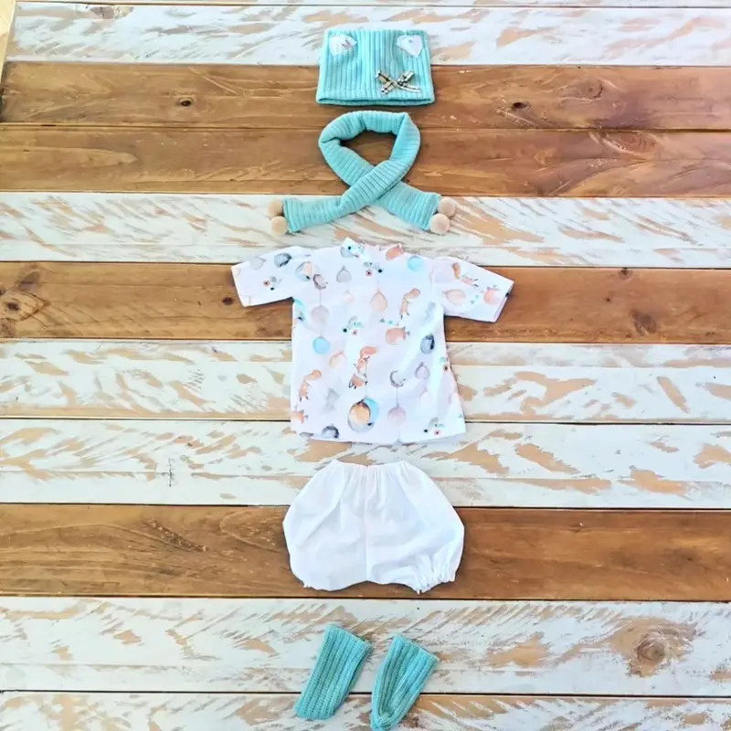 Vestido Reborn Fantasia Niño - Vale para Muñecas de 38 a 44cm