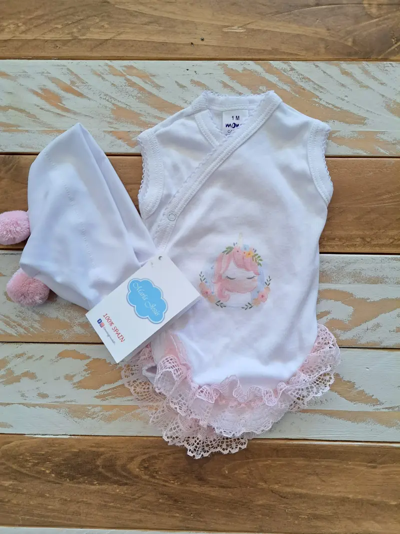 Vestido Reborn Marcela - Vale para Muñecas de 48cm a 52cm